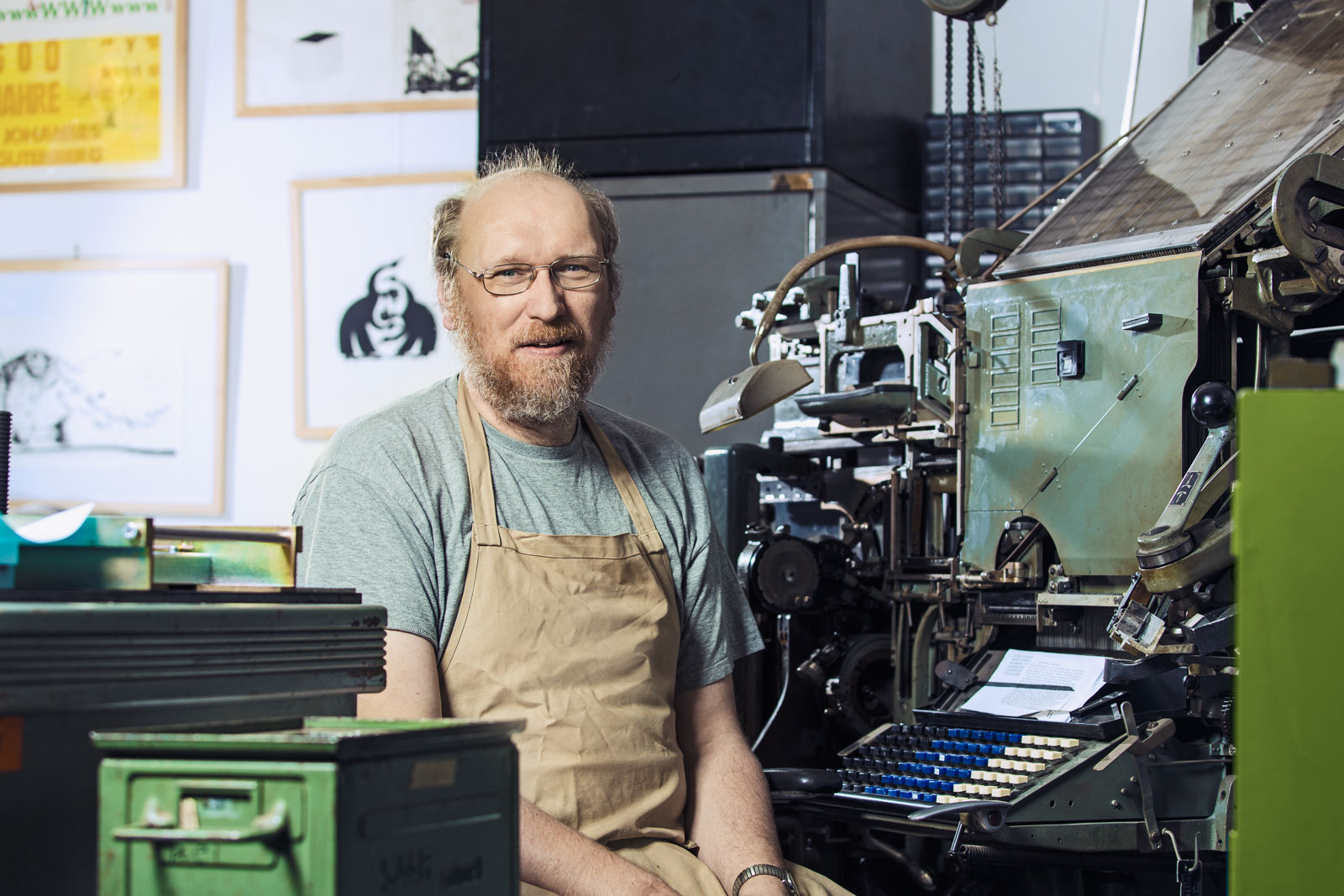 Bernhard Dorn, Geschäftsführer Druckerei Dorn