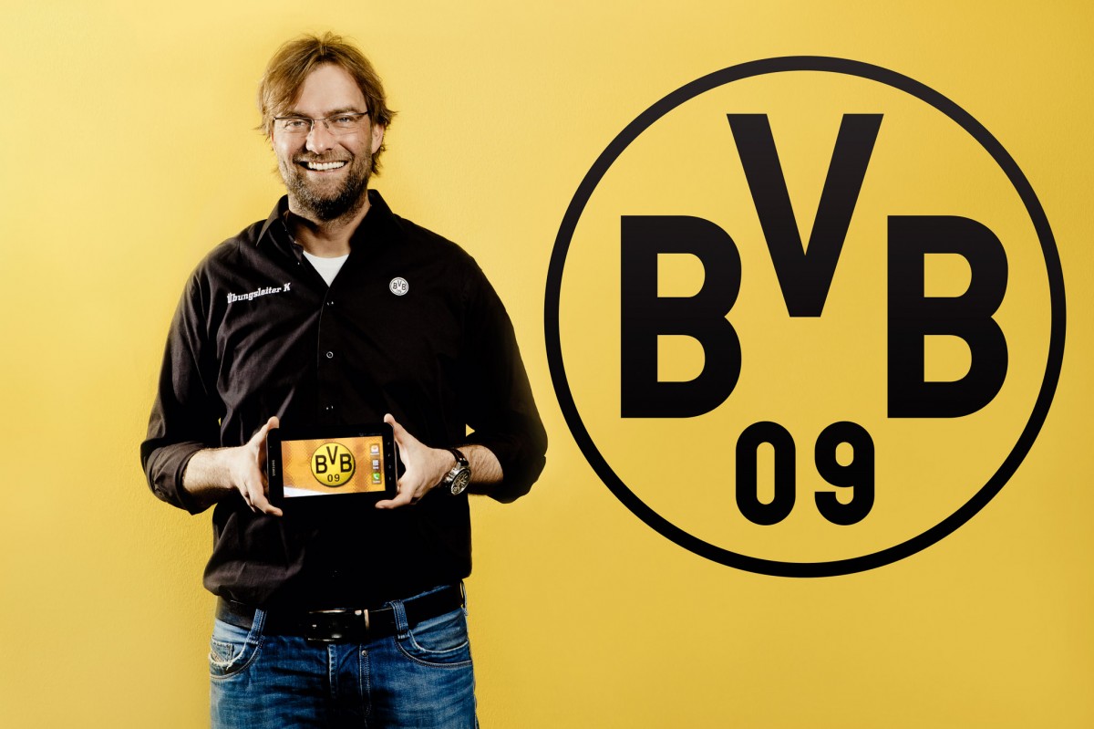 Werbefotos Jürgen Klopp Dortmund