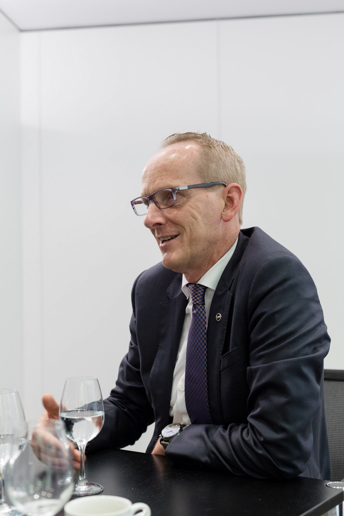 Eventfotos IAA Frankfurt am Main Standführung mit Karl-Thomas Neumann (KTN) Adam Opel AG Rüsselsheim