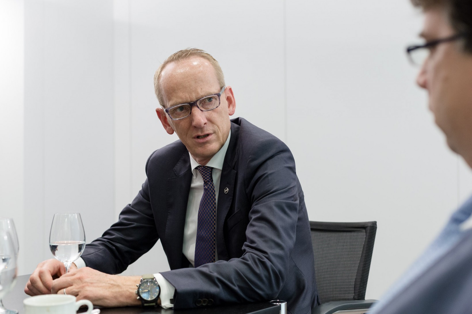 Eventfotos IAA Frankfurt am Main Standführung mit Karl-Thomas Neumann (KTN) Adam Opel AG Rüsselsheim