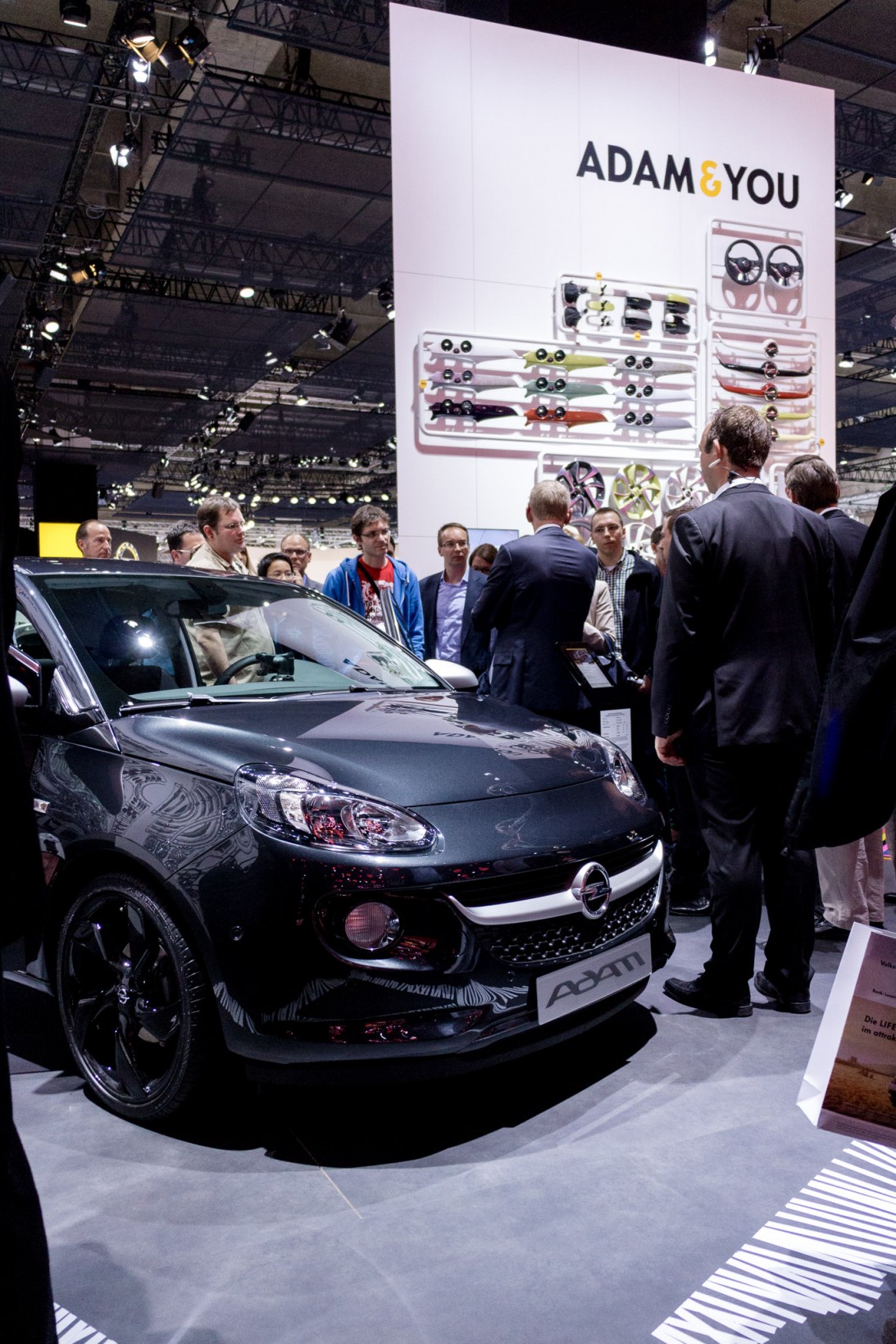 Eventfotos IAA Frankfurt am Main Standführung mit Karl-Thomas Neumann (KTN) Adam Opel AG Rüsselsheim