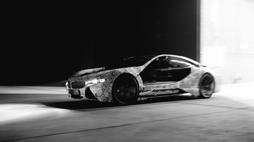 Werbefotos Prototyp BMW i8 München