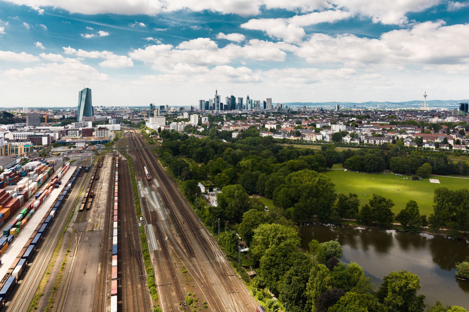 Luftbild Frankfurt am Main