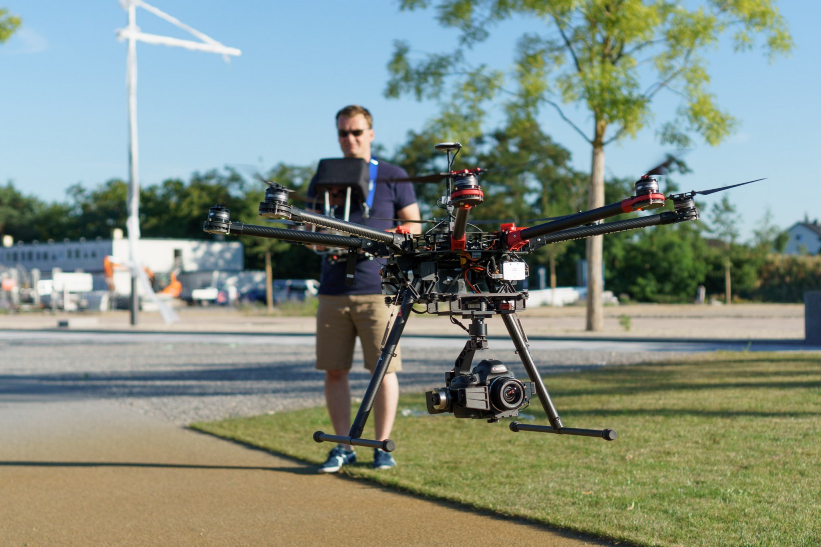 Making of: Luftbilder Stadt Raunheim