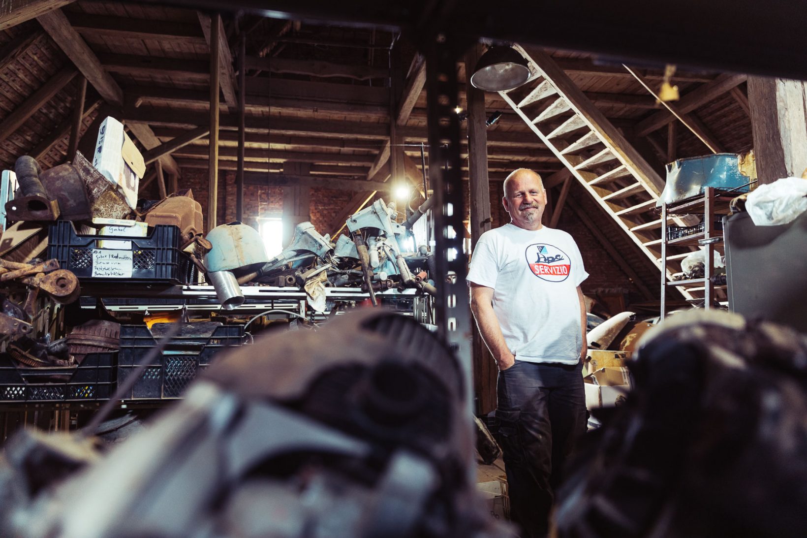 Ein Tag bei Jürgen Kamm - Der Ape-Pabst