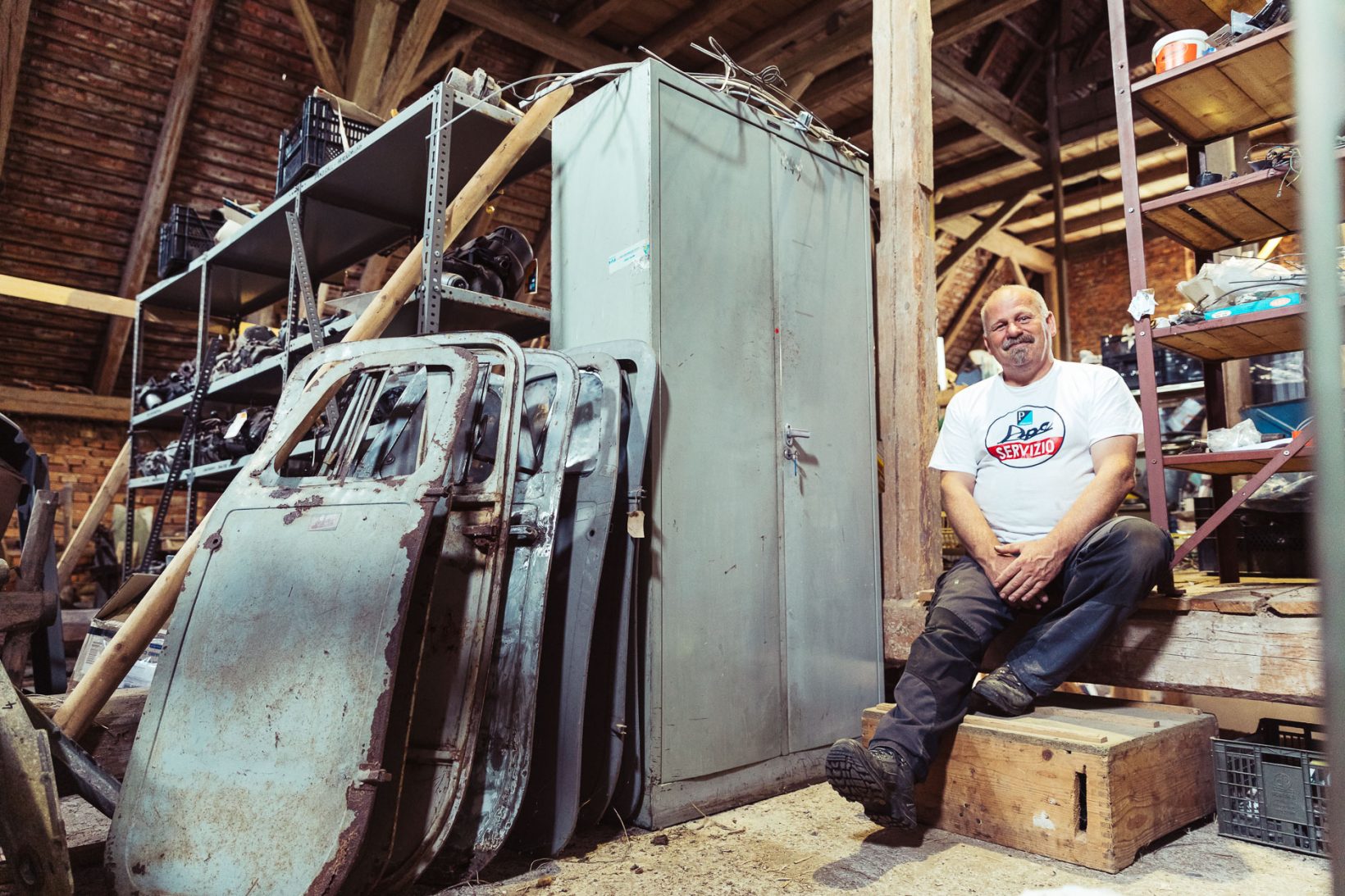 Ein Tag bei Jürgen Kamm - Der Ape-Pabst