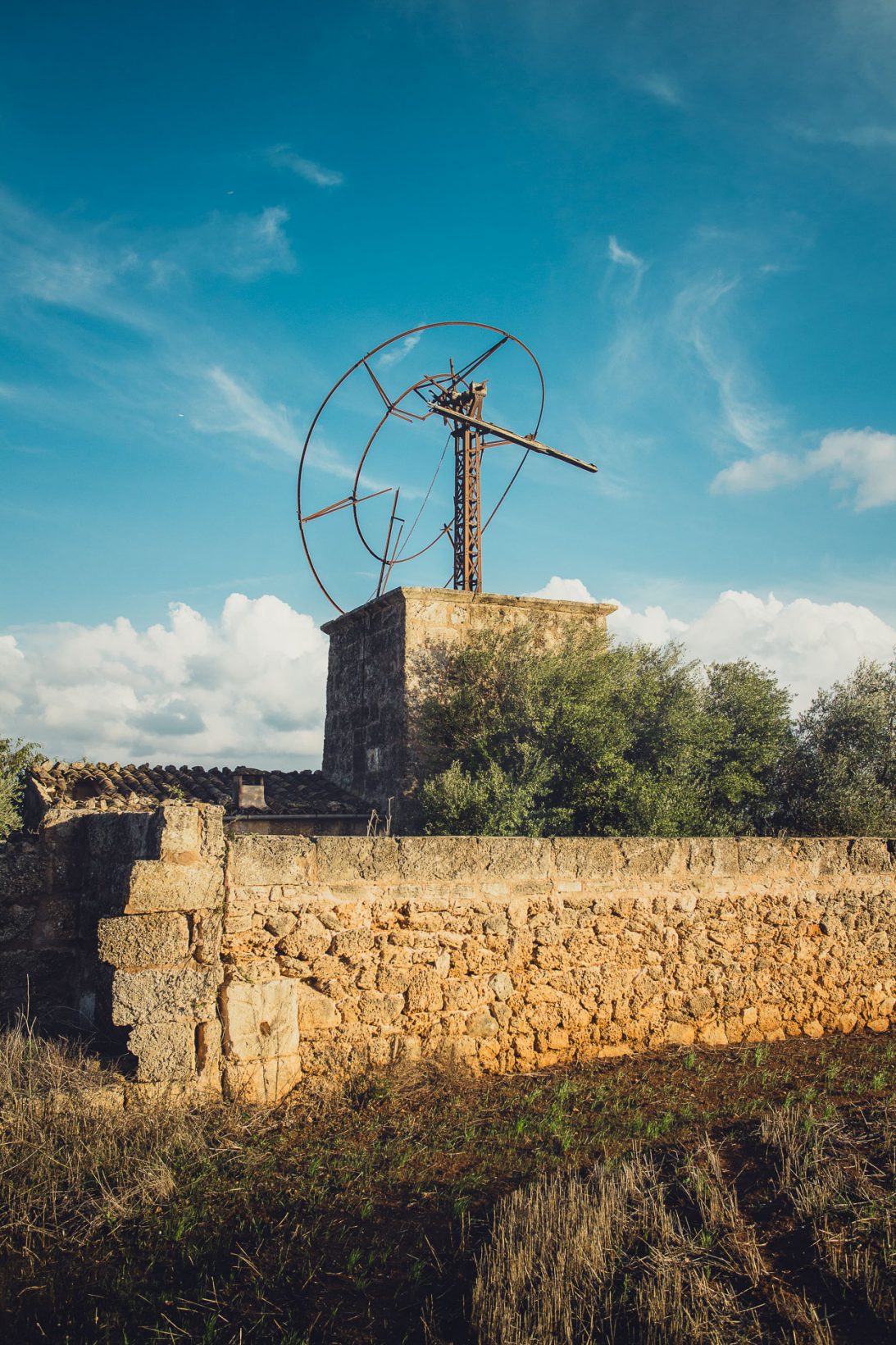Die toten Windmühlen von Mallorca