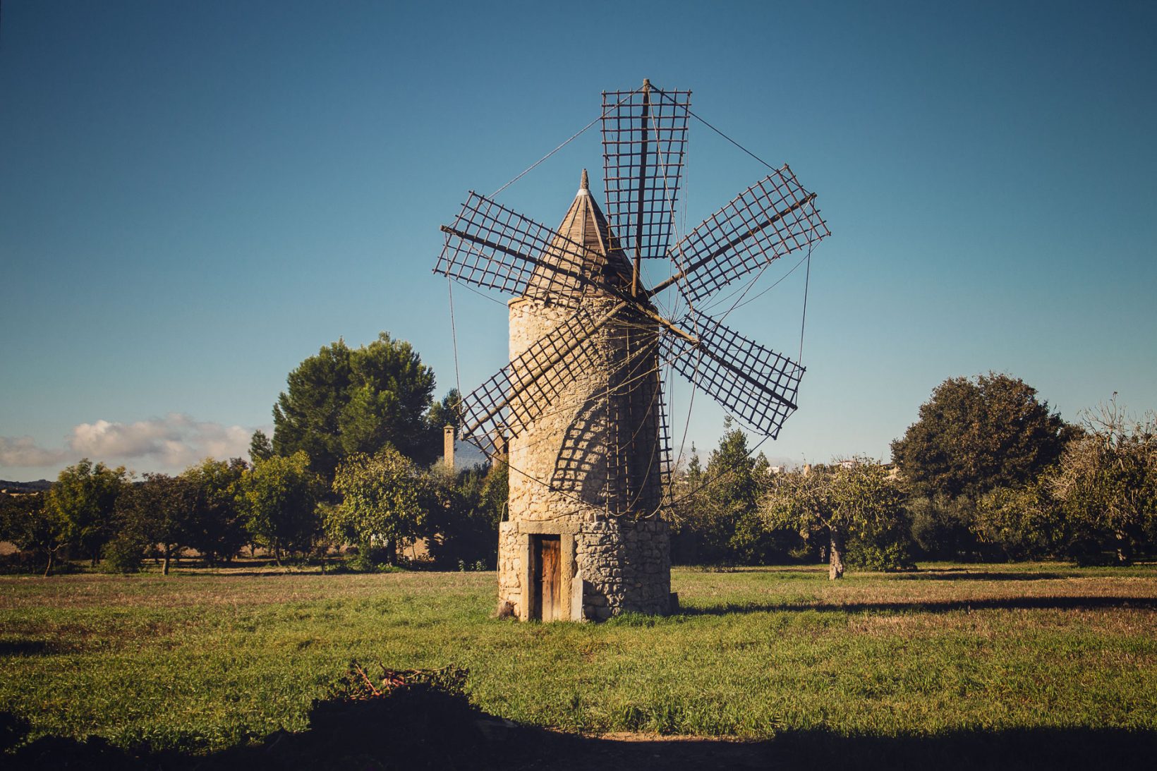 Die toten Windmühlen von Mallorca