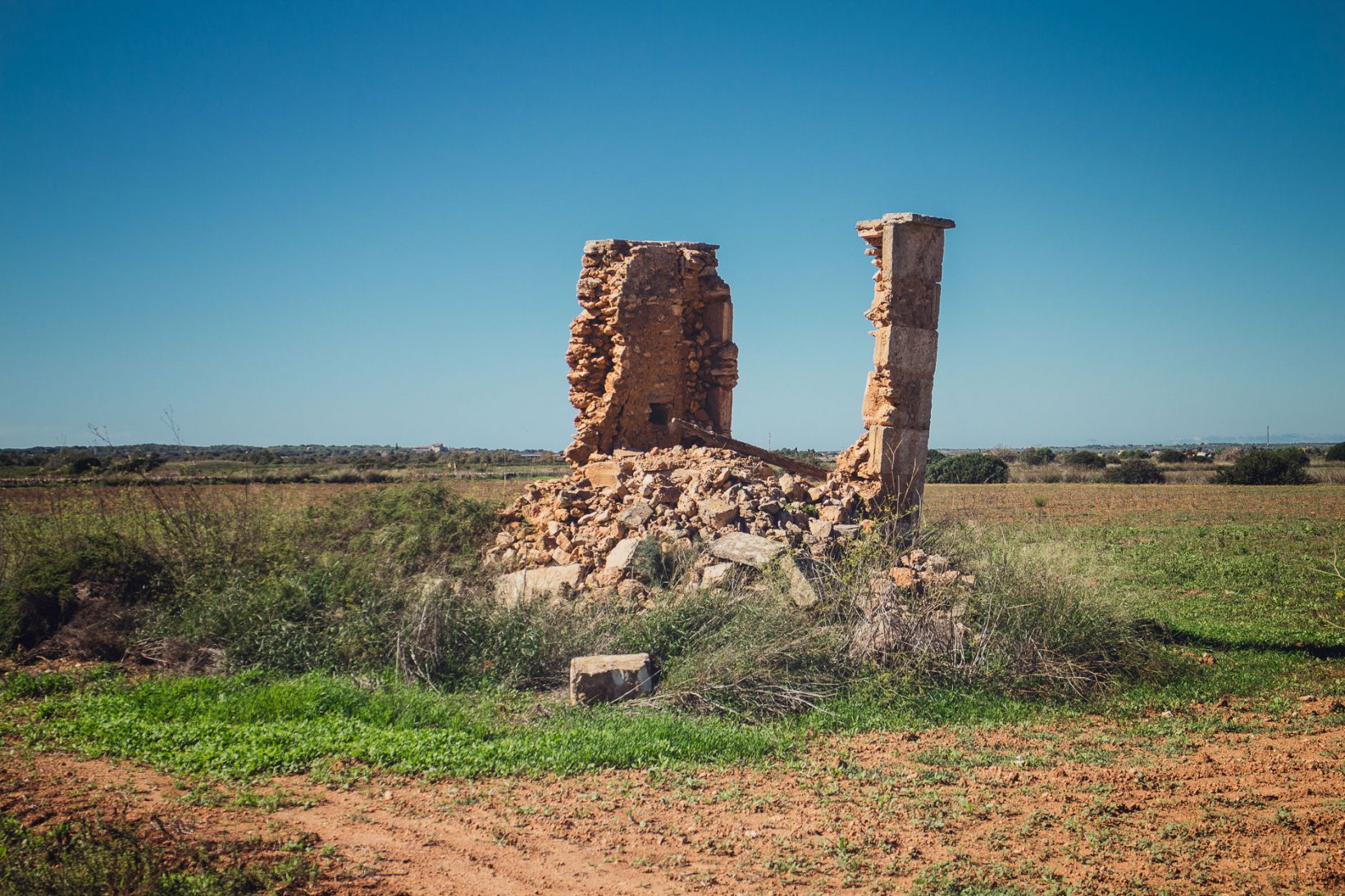 Die toten Windmühlen von Mallorca