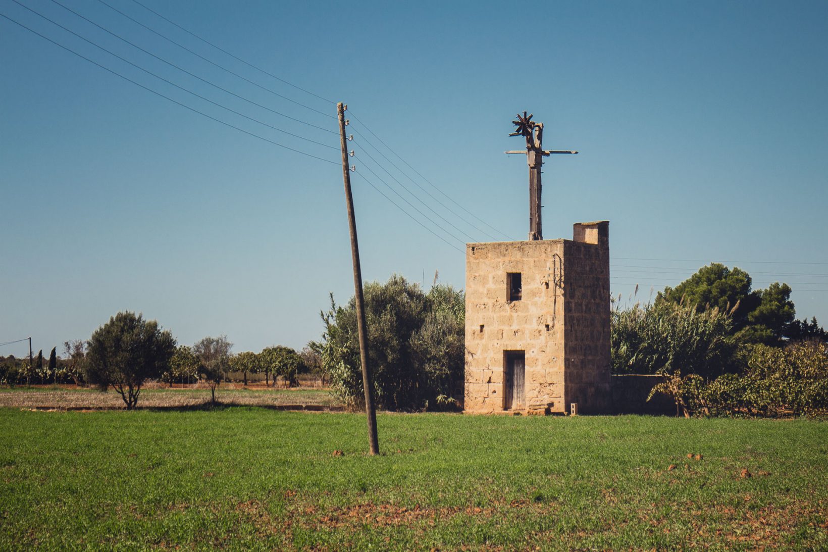 Die toten Windmühlen von Mallorca
