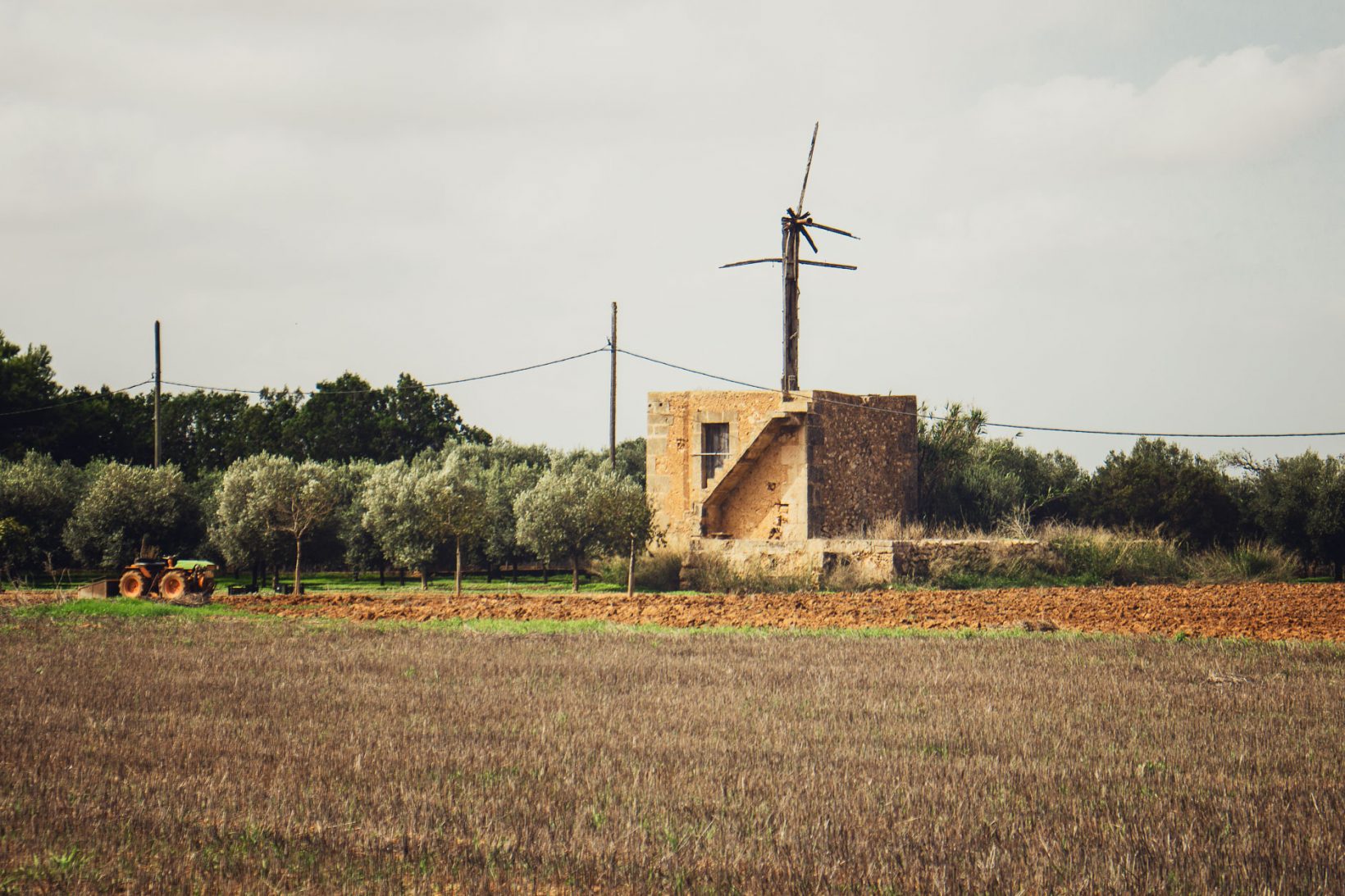 Die toten Windmühlen von Mallorca